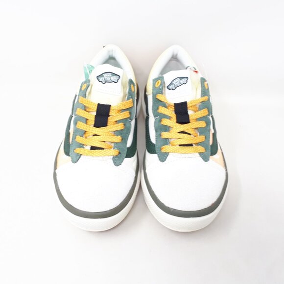Vans Old Skool Overt CC Stacked Platform Shoe Sneaker Lux White Yellow Womens US - Picture 8 of 11
